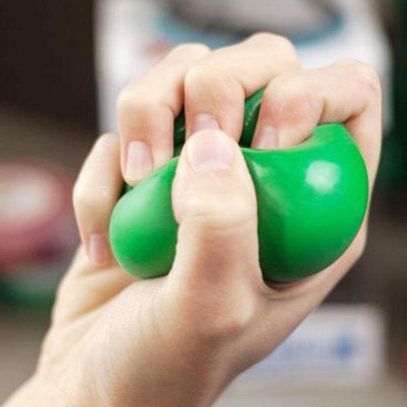 Funny Soft Anti Stress Ball Toys Squeeze Heart Ball Gag Fun Vent Novelty Valentine's Day Stress Relief Relax Pressure Toys B4D6