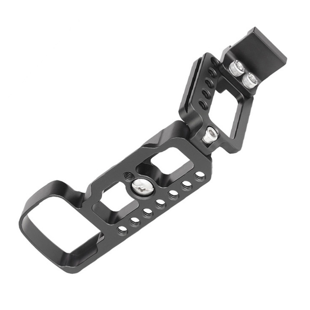 Jintu Metalen Quick Release Houder Plaat Verticale L Beugel Handgreep Met Shoe Voor Voor Sony Alpha A6400 ILCE-6400L 6400M