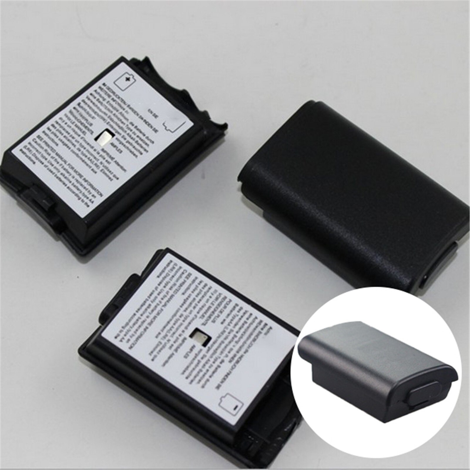 Oplaadbare Voor Xbox 360 Draadloze Controller Batterij Case Vervangen Oude Of Nutteloze Batterijen Gevallen Voor Game Console Props: Black