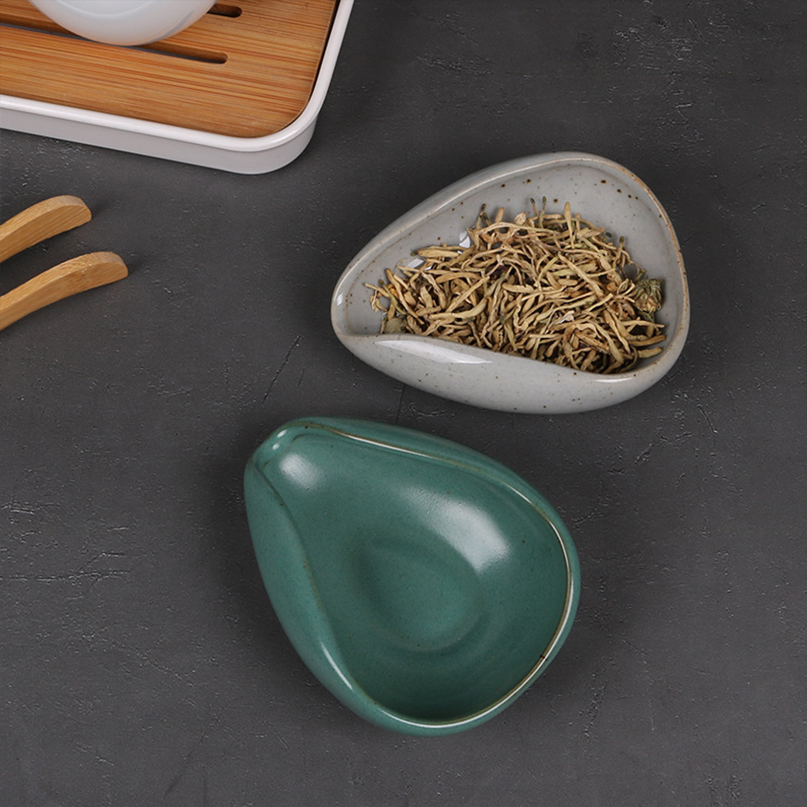 Waga Pojemniki na ziarna kawy Kubek dozujący ziarna kawy Narzędzia baristy Praktyczna ceramiczna pojedyncza taca dozująca robić kawiarni Dom gabinet