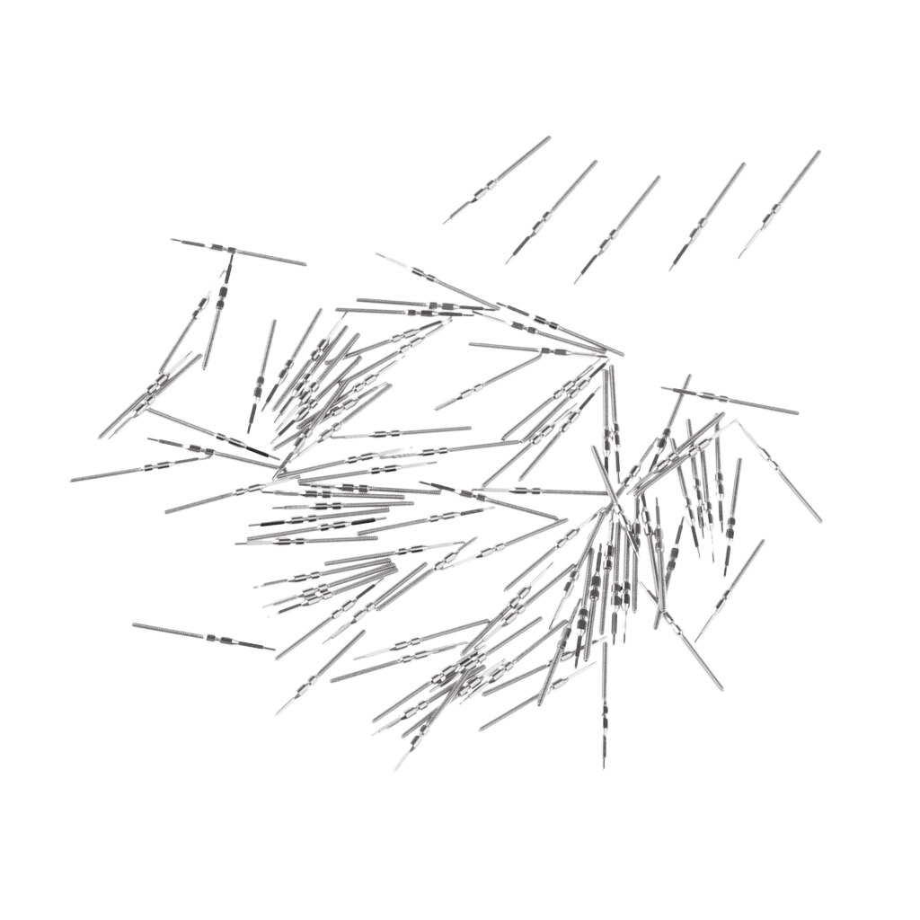 100Pcs Generic Replacement Parts Watch Winding Stem for Different Watches: 8200