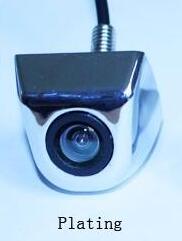 Intelligent Dynamic Trajectory Tracks Rear View Camera CCD Reverse Backup Camera Parking Assistance White Black Silver: D