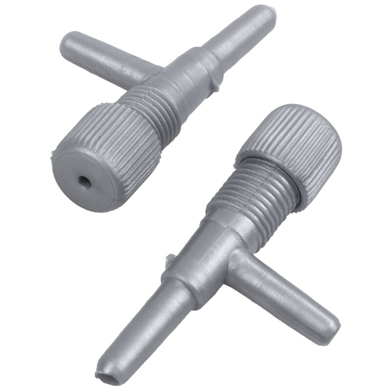 Aquarium Fish Oxygen Air Line Tubing Flow Control Valve 20 Pcs Gray