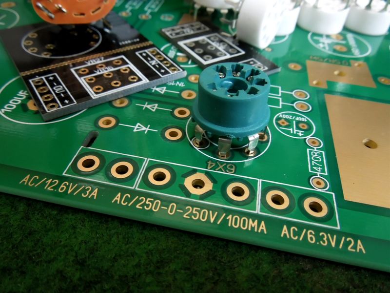 Kit diypcb compatible avec le schéma de circuit d&#39;amplificateur phono, préampli bile M77, A26/C/KONDO (AUDIONOTE),