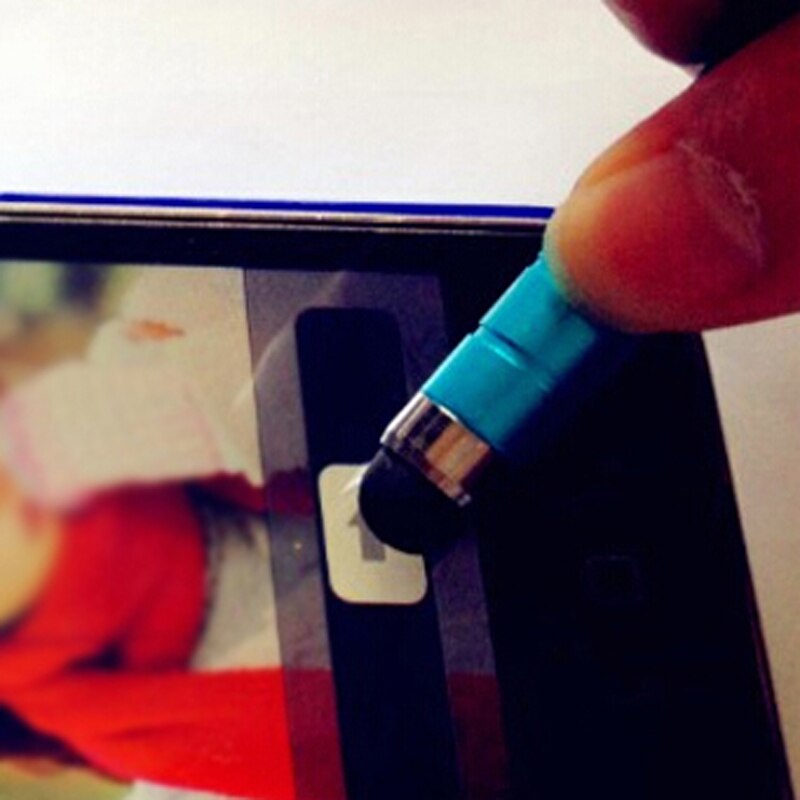 Portable 100pcs/lot Stylus Pen With Lanyard for Touch Screen Pen Mobile Phones Tablet Universal Pens Stationery Material Escolar