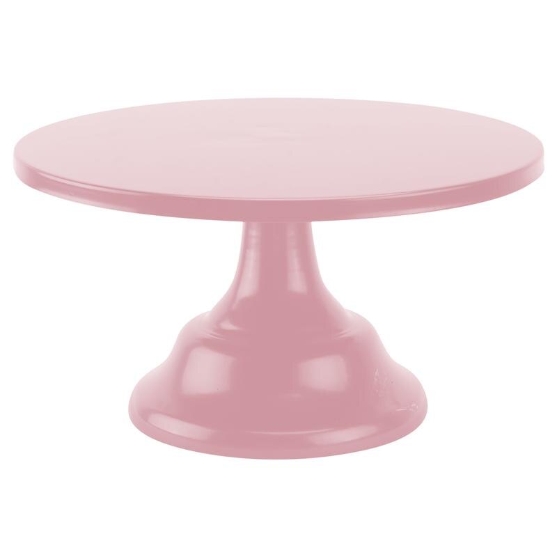 1 Pc Practical Cake Pallet Cake Stand Fruit Holder Iron Fruit Rack Dessert Table High Foot Tray Cake Rack Wedding Props: Pink