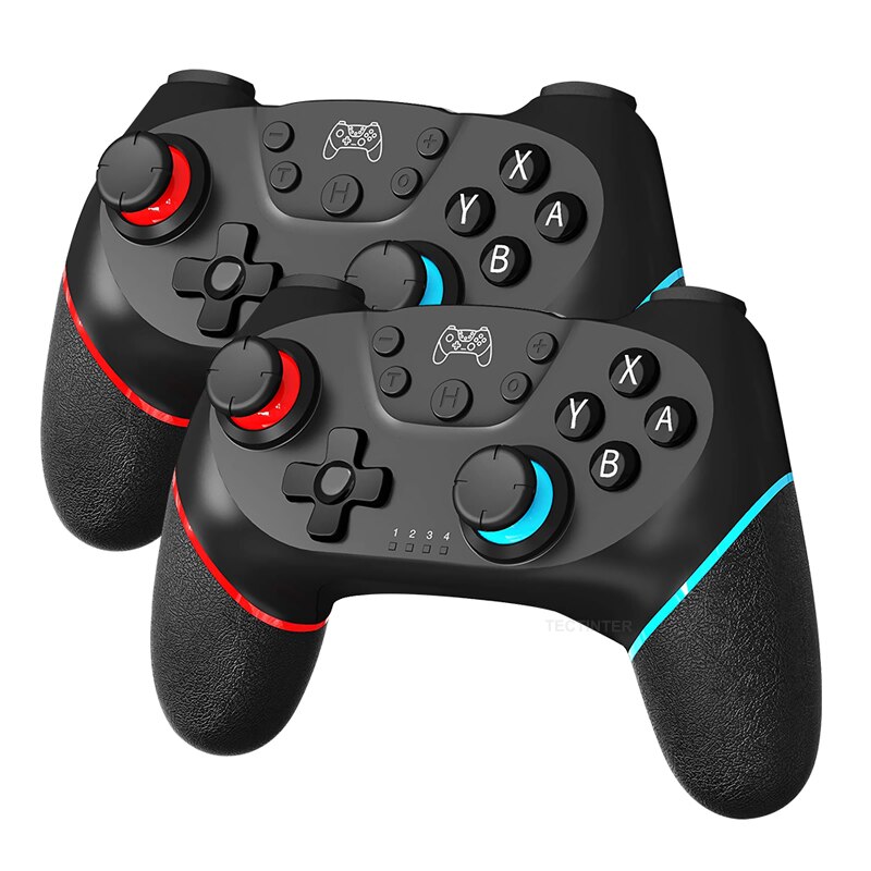 Senza fili di Bluetooth Gamepad Per Nintendo Interruttore Pro NS-Interruttore Pro Controller di Gioco joystick Per Nintend Console con 6 -assi Maniglia