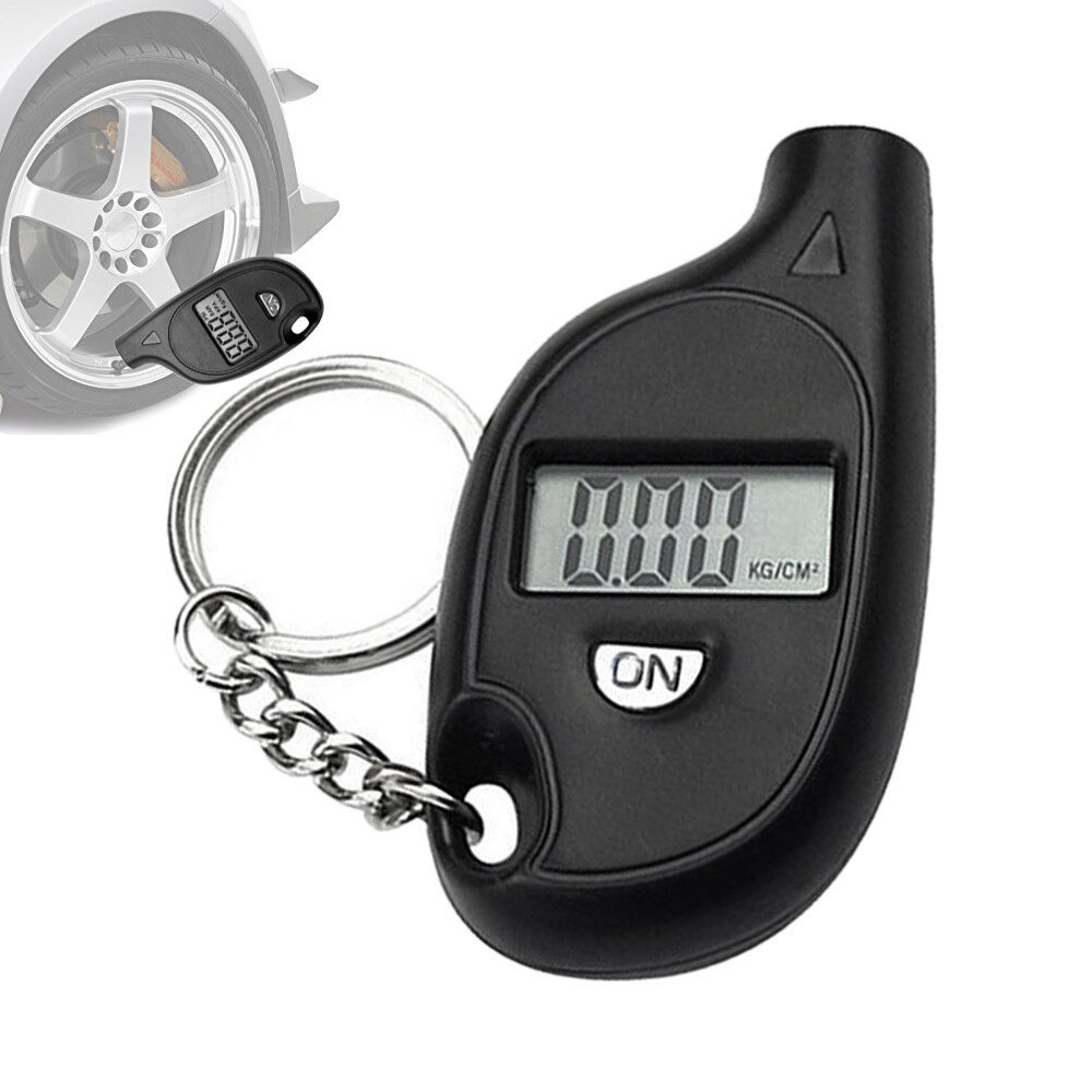 ABS Keychain tire pressure counter display Digital Auto Wheel tire display measurement pressure mini Wheel tire pressure gauge