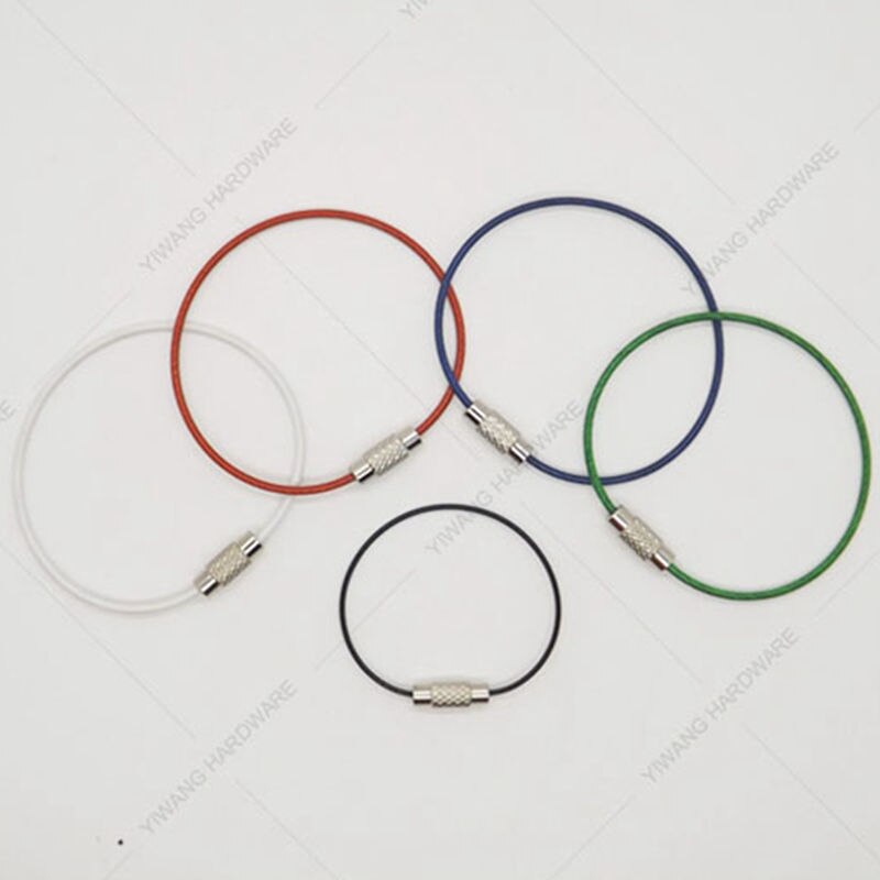 sales well stainless steel wire rope collection ring 10pcs/package hanging ring factory direct