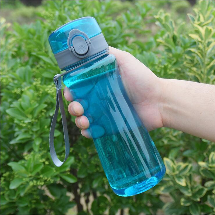 Rejse flasker lækagesikker kedel 400ml/600ml bpa gratis sport vandflasker protein shaker udendørs tritan plast drikkeflaske