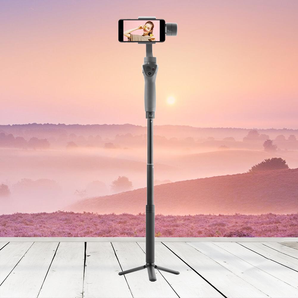 ALLOYSEED 2 in 1 Faltbare Stativ Erweiterbar Einbein Pol Hand Griff Selfie Stock Für DJI OSMO Handy, Mobiltelefon 2 Gimbal zubehör