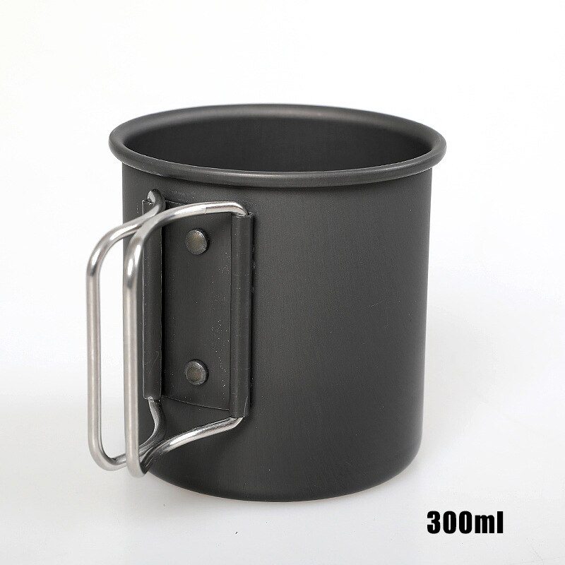 Camping Cookware Kit Set Water Kettle Pan Pot Travelling Hiking Picnic BBQ Tableware Equipment Outdoor Aluminum Cooking: 2