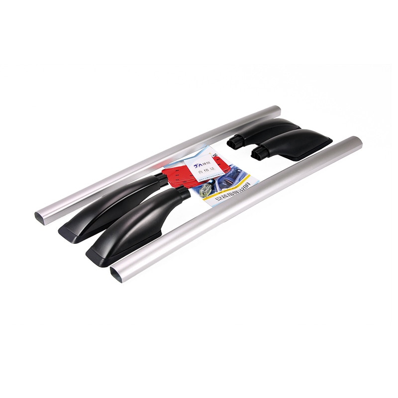 Barres décoratives de porte-bagages de barre latérale de barres de toit de trou libre adaptées pour Peugeot 207 206 2005 06 07 08 09 10 11 12 13 DA030