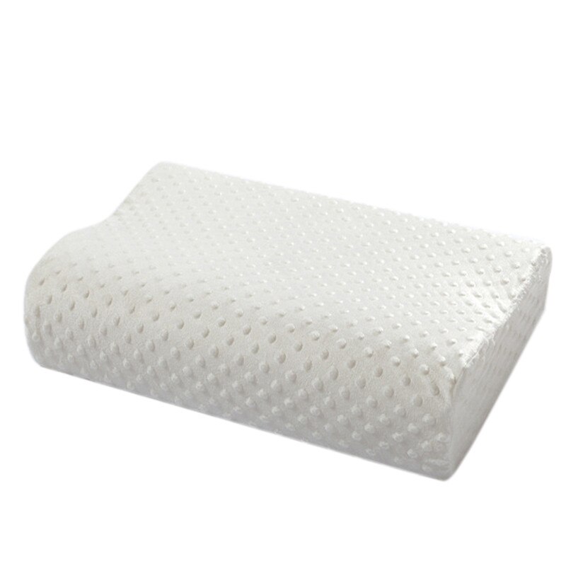 Lrea 40*25 Cm Orthopedische Nek Kussen Fiber Trage Rebound Memory Foam Cervicale Gezondheidszorg Orthopedische Latex: Default Title