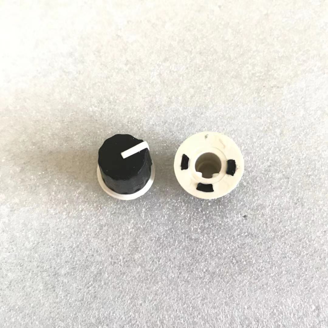 5 stück für pioneer ddj-rr - sb2 mixer eq-knopfkappe  / 180- grad-potentiometer gummiknopfkappe / audio-lautstärkeschalterknopf