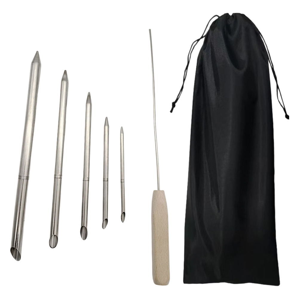 Rope Splicing Tool Kit with 5 Sizes for Easy Rope Junctions Suitable for Sailors Outdoor Activities and DIY Projects
