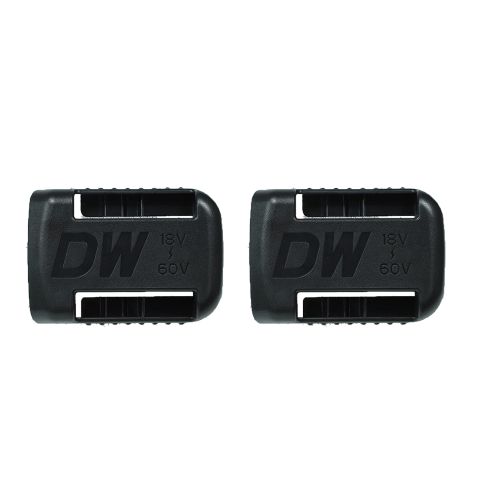 1/2/3pcs for Dewalt 18V 20V 60V Battery Holder Wall Storage Mounts Stander Mount Display Hanger Dock Battery Belt Buckle Yellow: 2 pcs black
