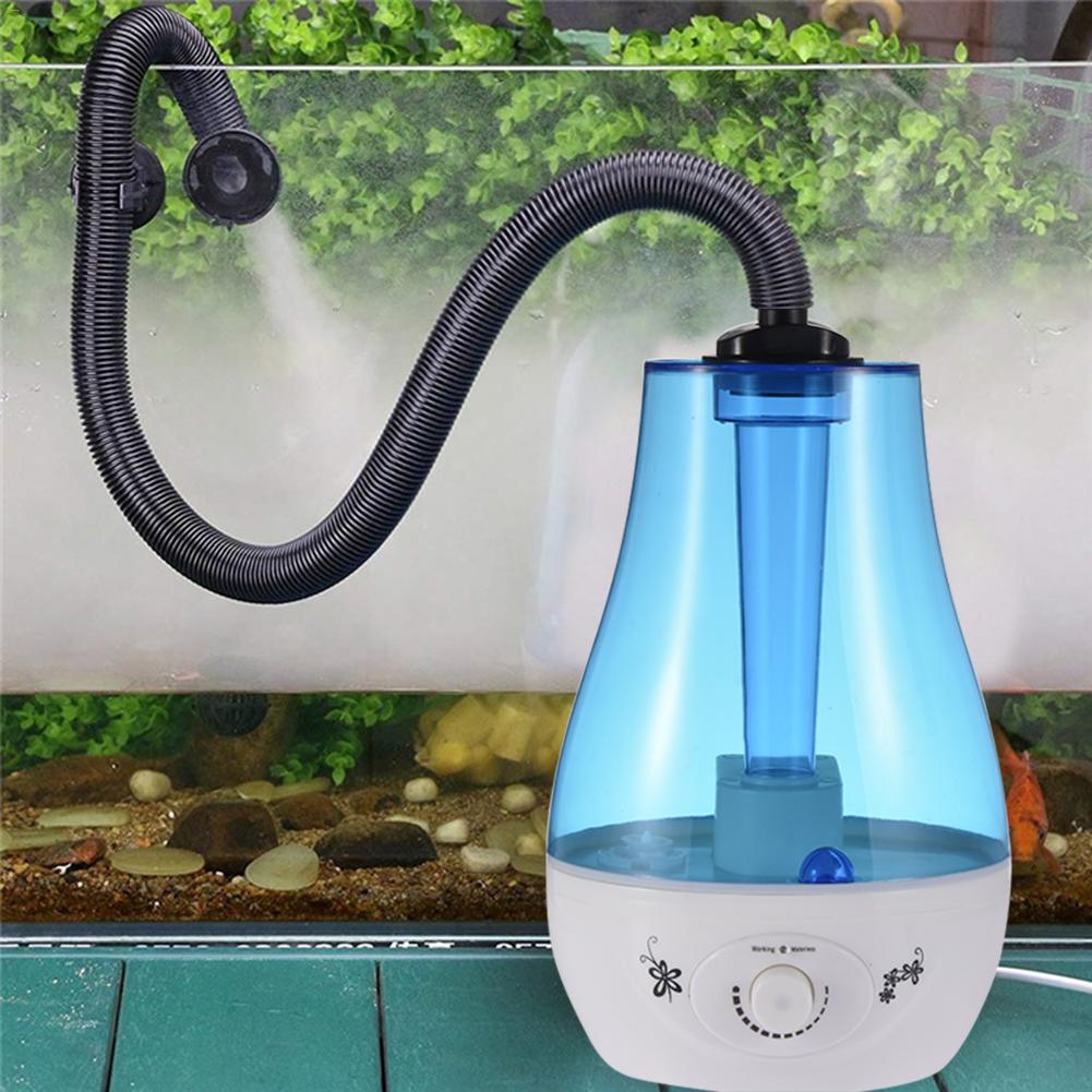 3L Large Capacity Reptile Humidifier Amphibians Crawler Box Fogger Atomizer Water Mist Dispenser Fog Maker EU/US/UK