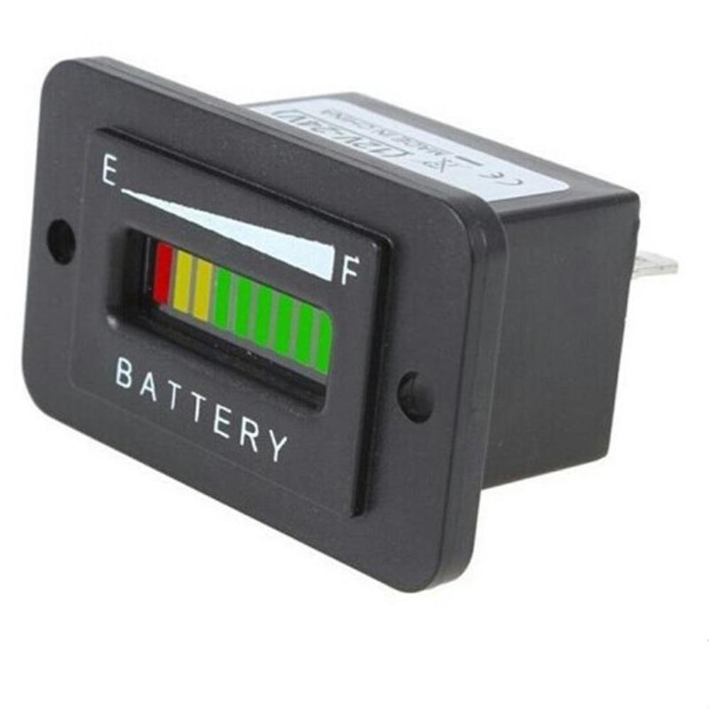 Lead-acid Battery Fuel Gauge for Electric Vehicles and for Golf Carts 36v Mp Two-line Lcd Screen