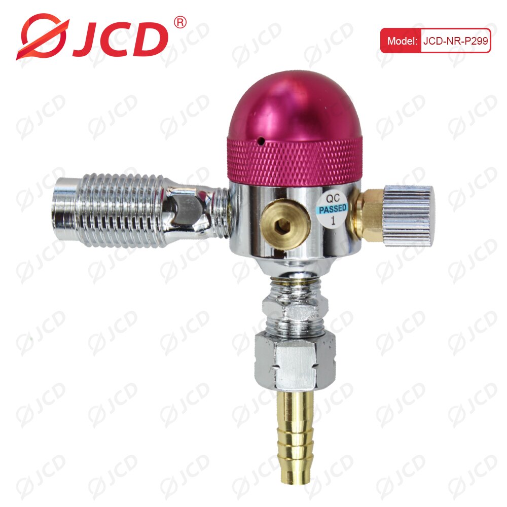 Jcd G5/8 &quot;0-25Mpa Zuurstof O2 Mig Tig Flow Meter Gas Regulator Flowmeter Lassen Weld Gauge Oxygenregulator Druk reducer