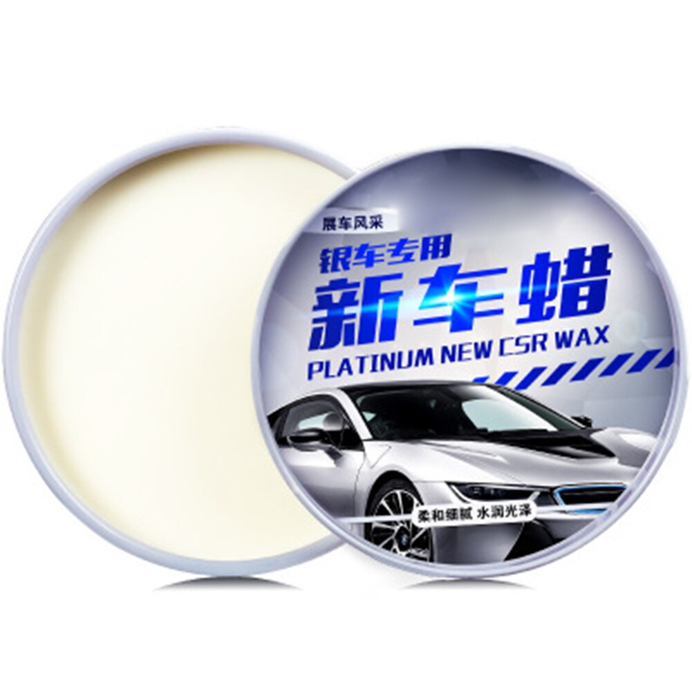 Zilveren Auto Wax Polijsten Wax Kras Reparatie Middel Verf Auto Kristal Harde Wax Paint Care Coating Wax Auto Onderhoud