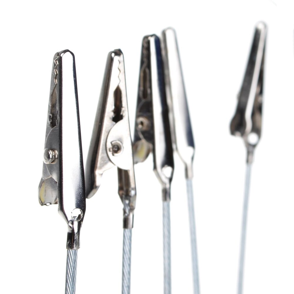 10pcs Cube Alligator Clip Memo Picture Note Card Desk Paper Photo Clip Holder Table Stand Place Office Decor