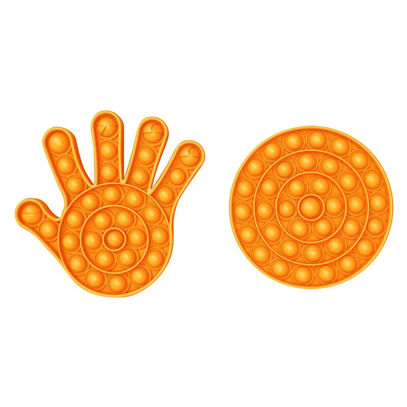 Jouet sensoriel anti-Stress pour enfants et adultes, anti-Stress, jeux pour enfants et adultes, pour la maison, NIN668: Orange