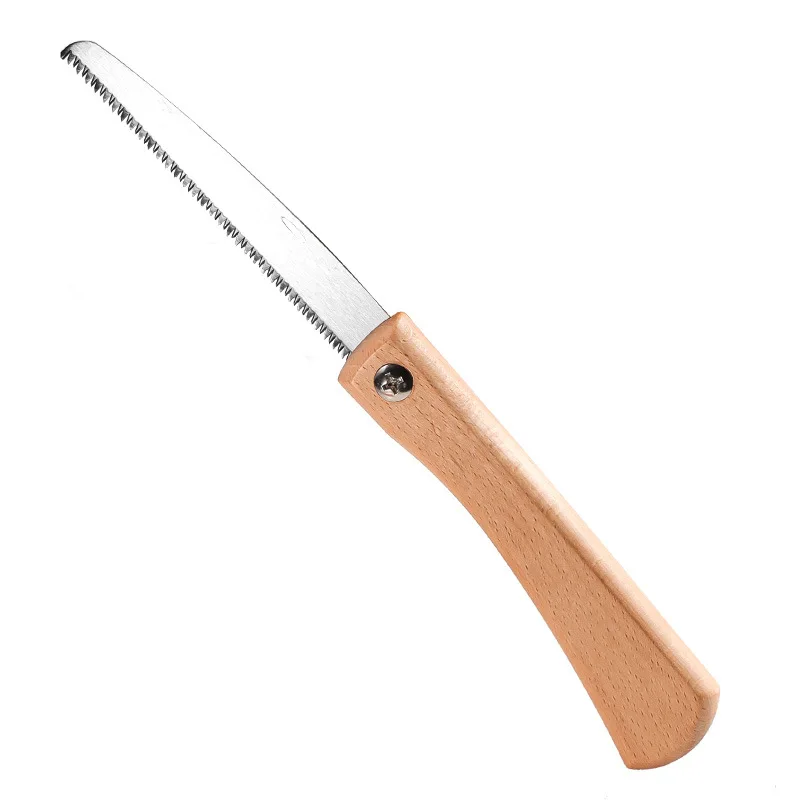 Draagbare mini-handzaag Antislip houten handvat Trek opvouwbare zaag Flush Cut Trim Saw voor handzaag Houtbewerking Kunststof snijgereedschap