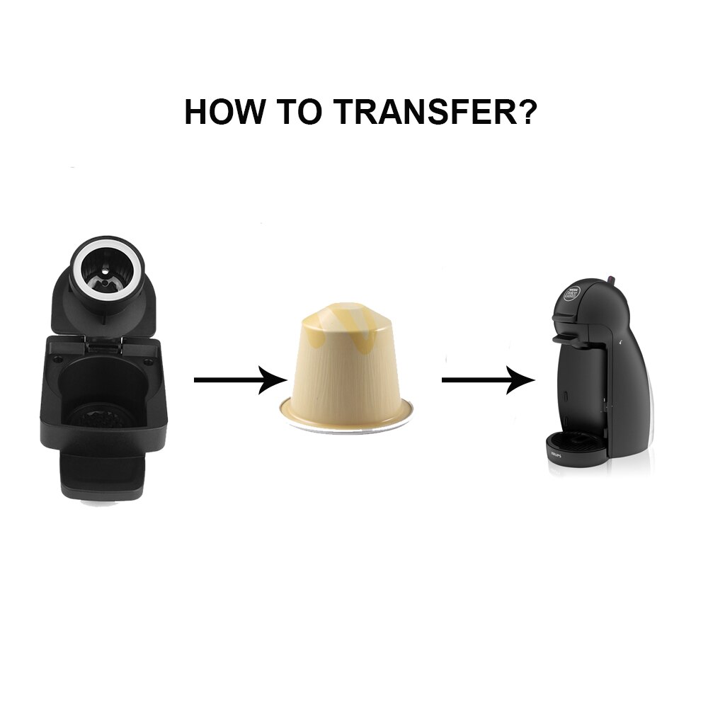 Capsulas de cafe ladattavat tuotteet dolce gusto cafe adapter adapter transfer for nespresso kapseli dolce gusto machine use -pakartable coffeeware pod