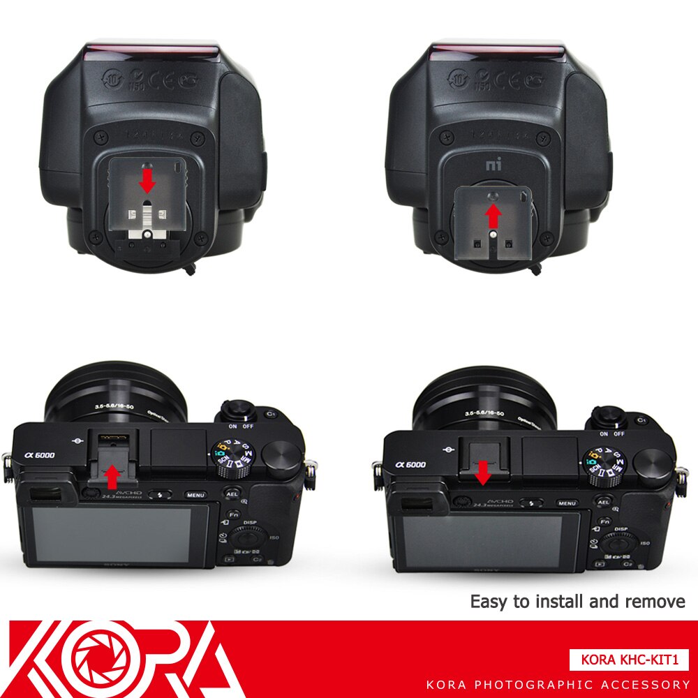 Kora Shoe Cover Voor Sony A7RII A77II A7S A3500 A6000 RX10II RX100II RX1RII A7SII A6300 als FA-SHC1M MI Schoen connector Cap