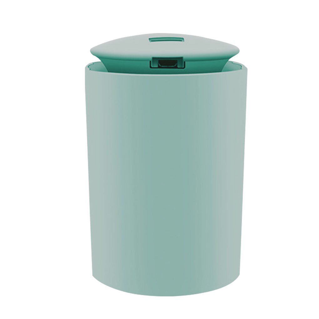 Ultrasonic Mini Air Humidifier 340ml Aroma Essential Oil Diffuser Houshold Car USB Fogger Mist Maker With LED Night Lamp: 260ml-Green