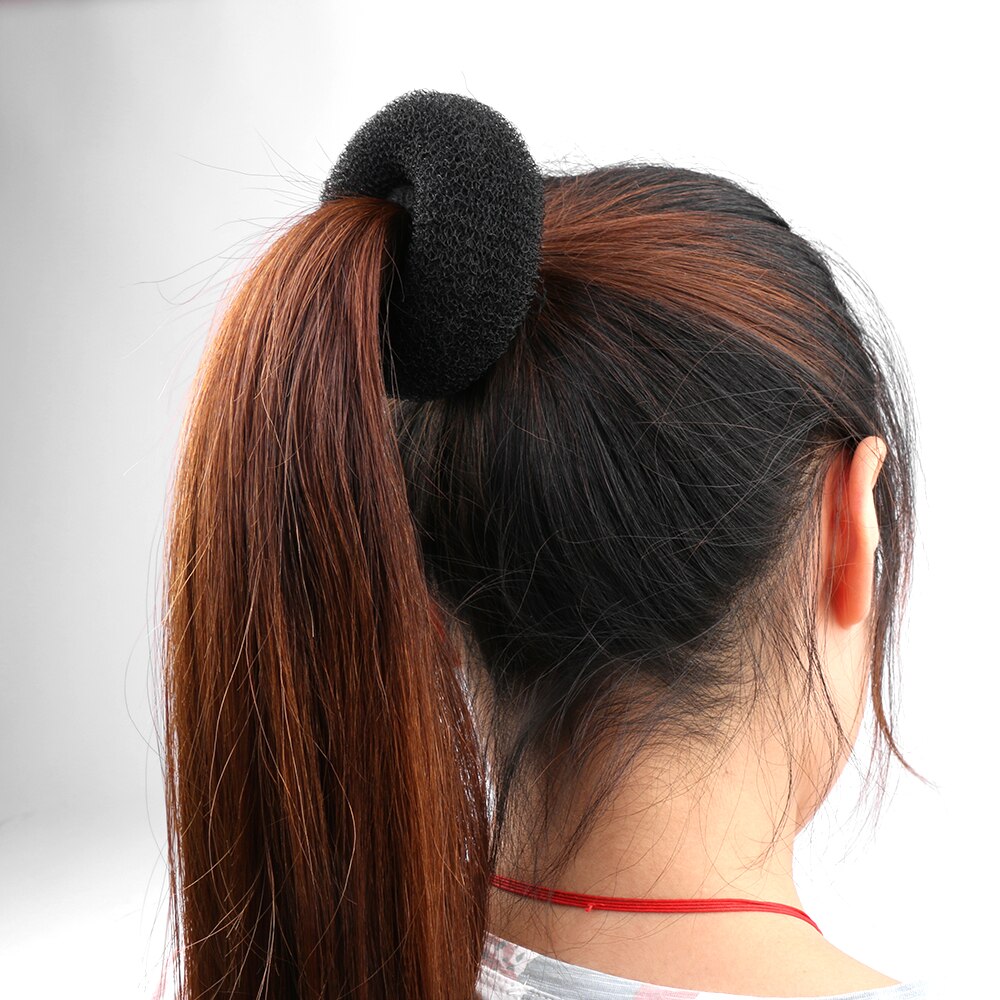 Anillo para el pelo con forma de Donut mágico para mujer y niña, accesorios para el cabello para hacer moños en el pelo, 1 unidad