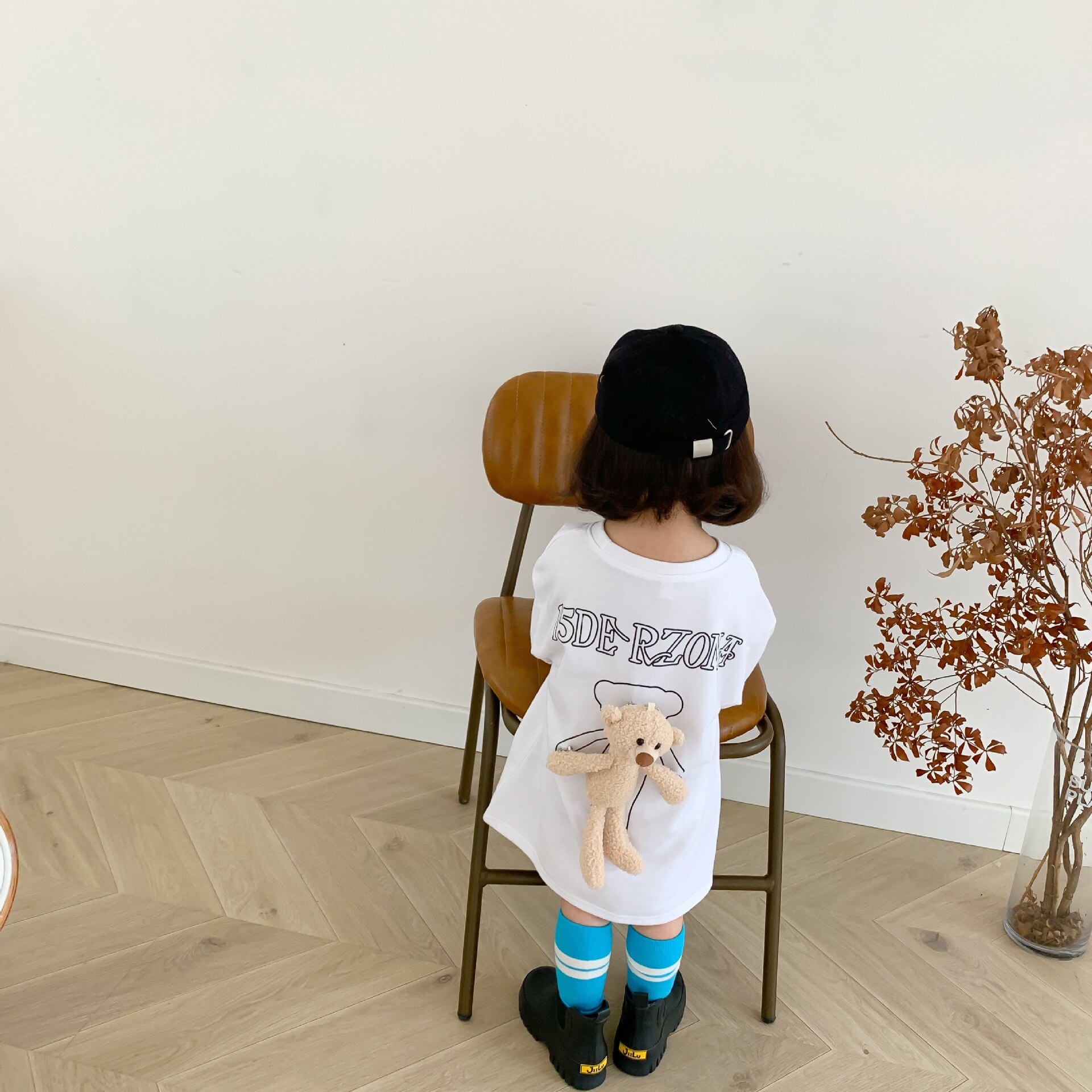 Herfst Meisjes Met Lange Mouwen Katoenen T-shirt Kids Bak Beer Tops