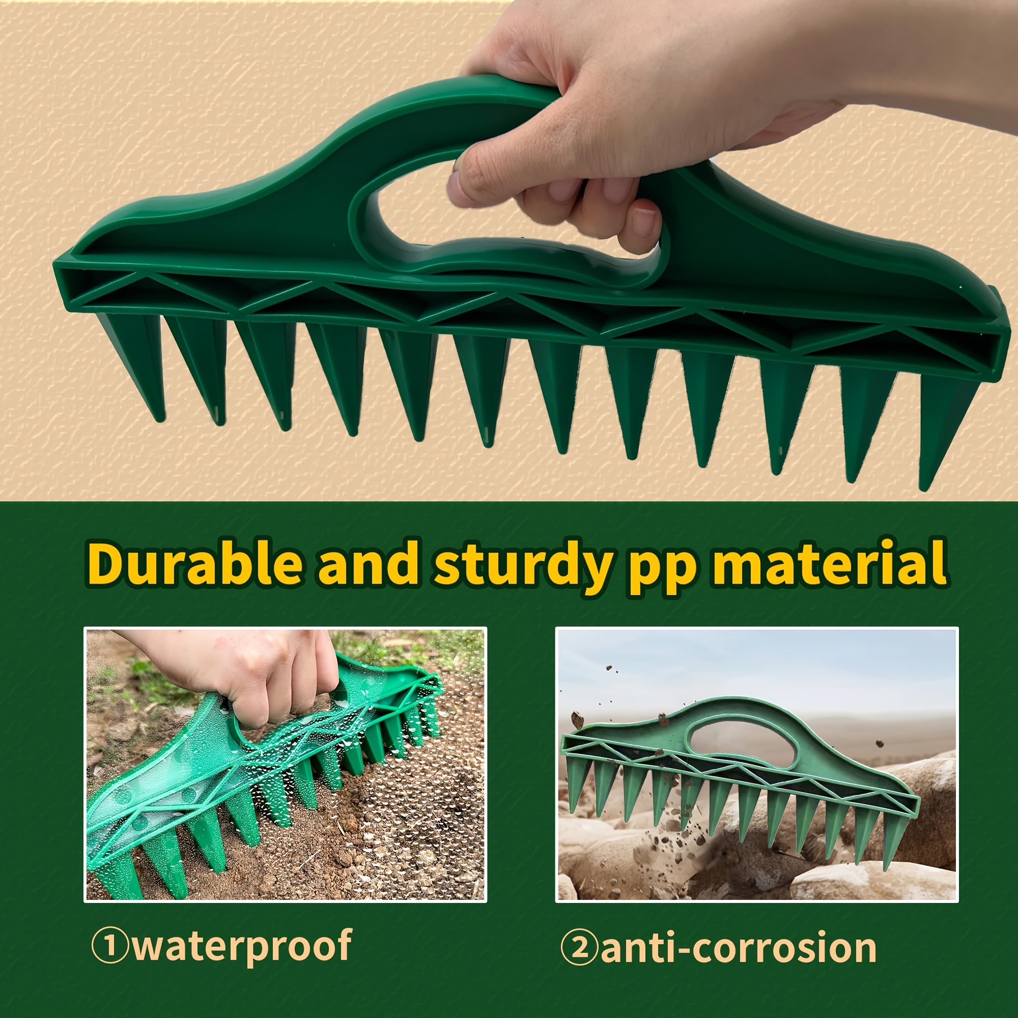 12-See-Schnellsaat-Pflanzgefäß, Hand-drücken-Sämaschine, langlebige Gartensämaschine, Werkzeuge, wasserdichter Pflanz-Booster für effiziente Gartenarbeit