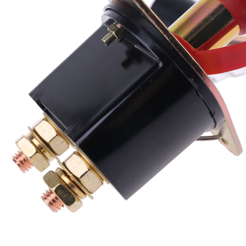 Battery Isolator Switch Cut off Heavy Duty Power Kill With Metal Key 12v 200a 04