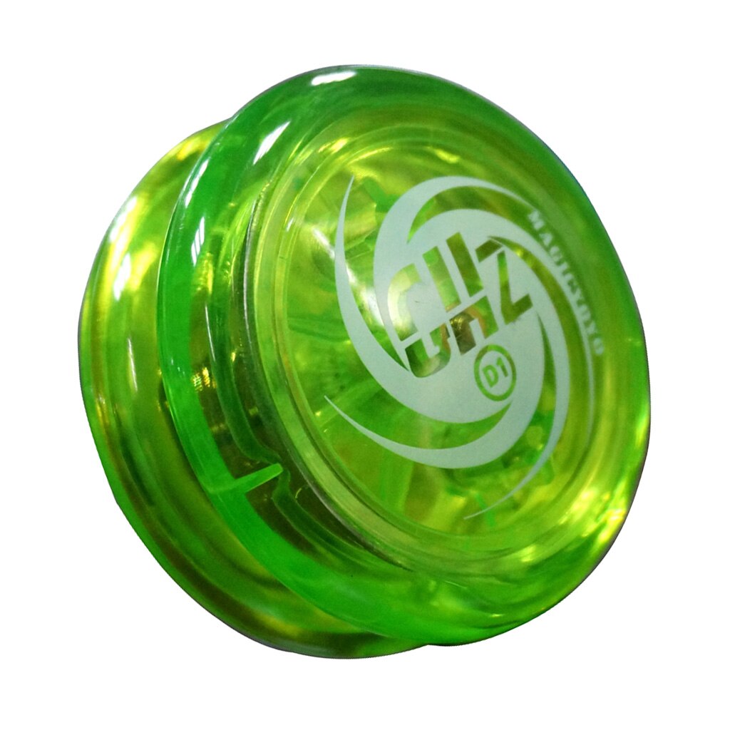 YOYO D1 – roulement à billes en ABS, jouet intéressant classique pour débutants et enfants, 2A: Green