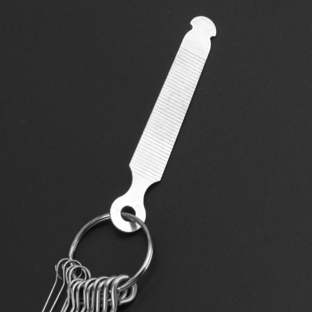 Stainless steel Guitar Nut Slotting File Kit Saw Rods Slot Filing Set for Guitar Accessories Musicial Guitar Parts