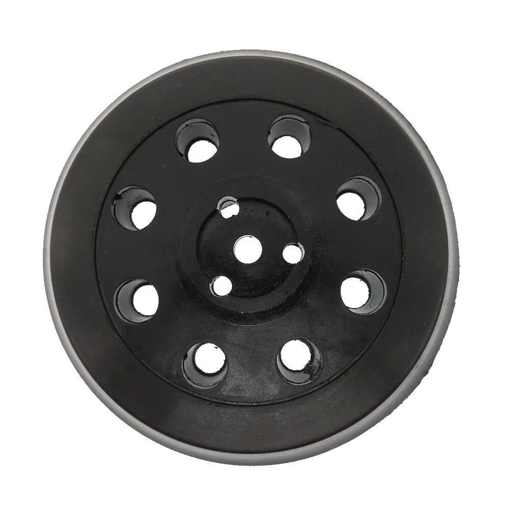 Placa de respaldo para lijadora, repuesto de gancho y bucle de 5 pulgadas y 9 agujeros, almohadilla de lijado de 125MM para herramientas eléctricas abrasivas RS032 y RS031: 1 Pcs
