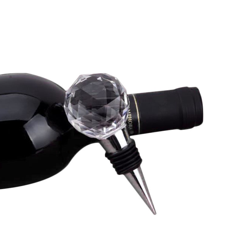 Thuis Kristal Wijn Stopper Bar Wijn Collectie Rode Wijn Flessenstop Crystal Glas Vacuüm Seal Wijn Stopper