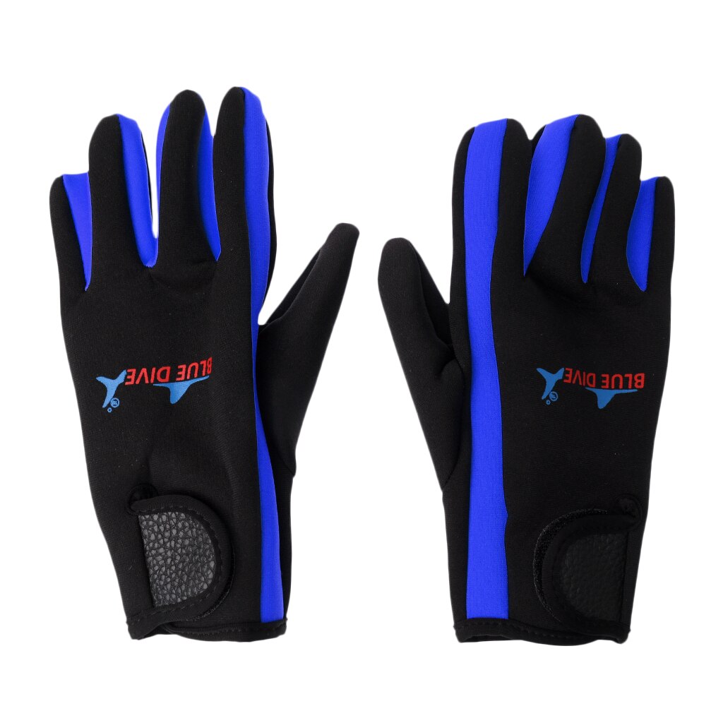 1 par 1,5mm neopreno elástico Five Finger Wetsuits buceo guante para buceo/invierno natación/Kayak/pesca submarina
