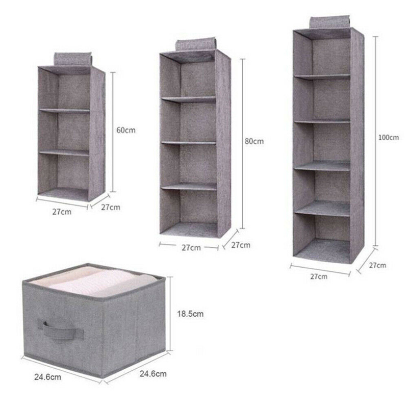 Schrank hängend Lager Tasche Interlayer Schublade Typ Kleidung Kleiderbügel Halter tragbar Organizer hängend Wandschrank Organizer