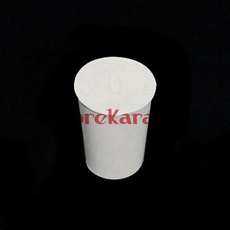 2pcs 8/12.5mm Rubber Stopper For Laboratory Test Tube Solid Bungs Airlock Lab Use