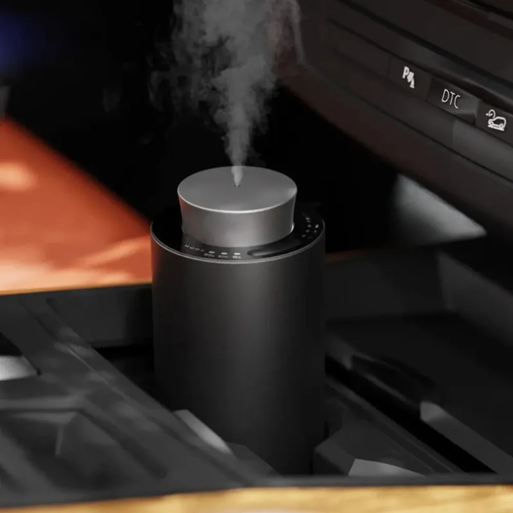 Etherische Olie Diffuser Aromatherapie Olie Auto Luchtverfrisser Ingebouwde Batterij Geurverspreider Voor Spa-Centra Huizen Kantoor Zwart