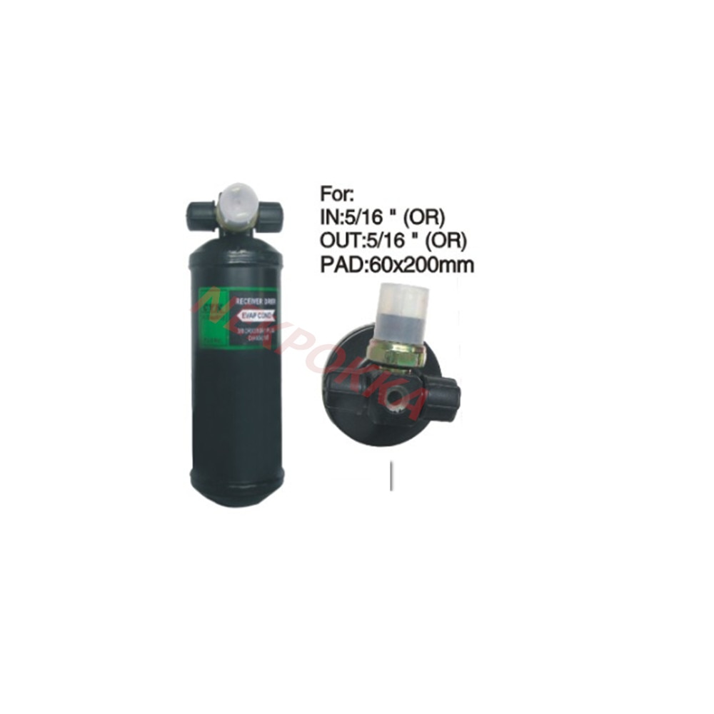 Air conditioning dryer,515 516 318 3R with valve， 3/8-3/8 5/16-5/16 OR General car Drying Bottle