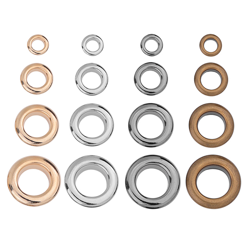 10Pcs 12mm 14mm 15mm Grommet Eyelets Metal Eyelets with Washers Curtain Grommet