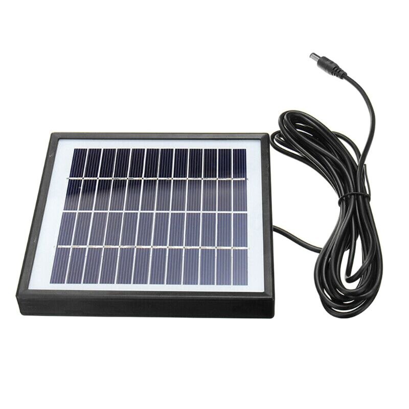 5W 12V Solarpanel Solarmodul Solarzelle Polykristallin für Camping Garten G88D