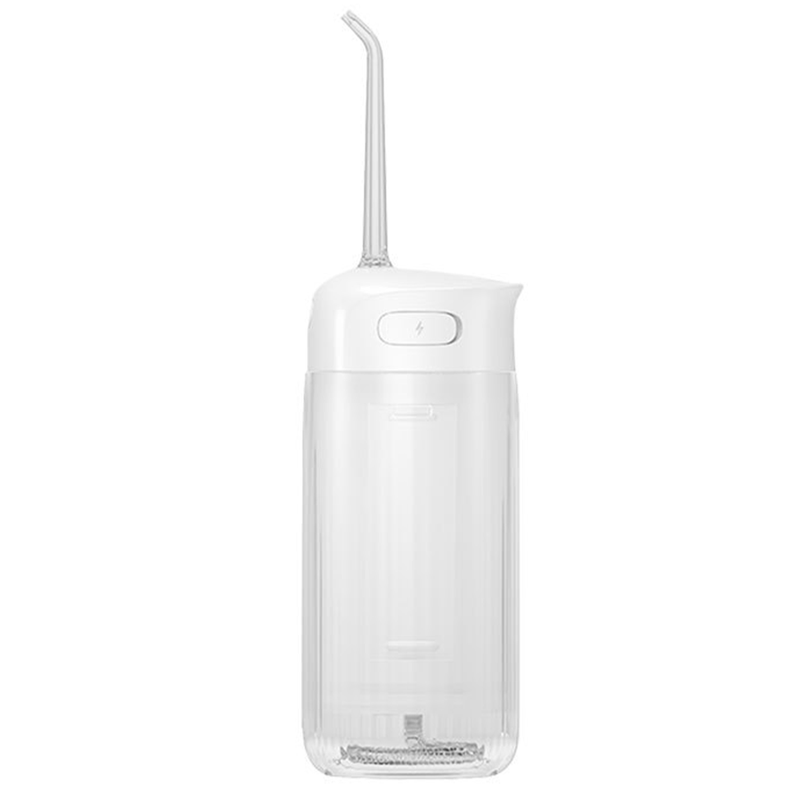Elektrische Munds püLunge USB wiederauf ladbare Wasser flosser ipx7 wasserdicht rundum Reinigung Mundpflege Zahn Schönheits Instrument: grau