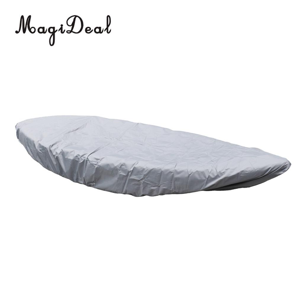 Heavy Duty Gray Oxford Fabric Kayak Cover Storage - Waterproof, Dustproof, UV & Sun Protection - 15 Sizes Available