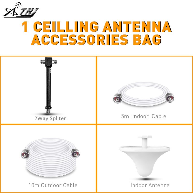 1 More Ceilling Antenna Accessories Bag work with ATNJ mobile signal booster