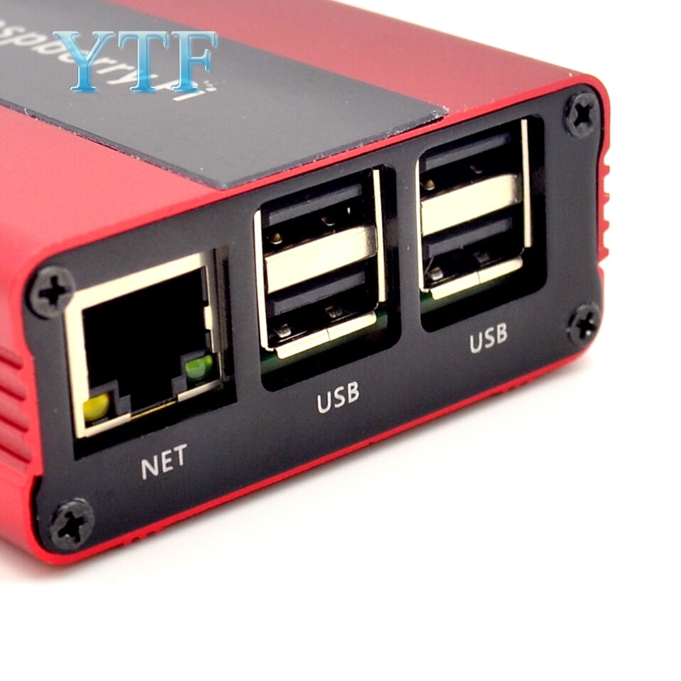 Aluminum Alloy Metal Case FOR Raspberry PI 3 B+ Case Model